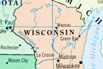 Map of Wisconsin